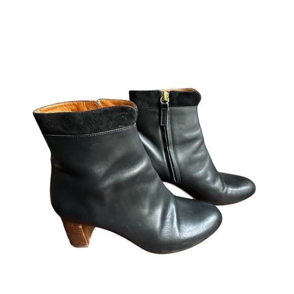 Pied De Biche Paris Black Leather Boots 39 /US 8 - Picture 3 of 12